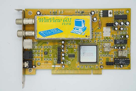 丽台Winfast WinView 601电视卡（CONEXANT Bt848芯片）